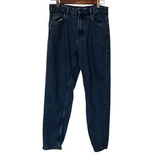 Selena Blue Denim  Mom Jeans
